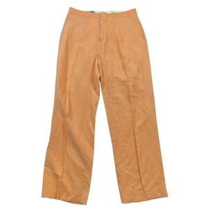 Polo Ralph Lauren Mens Linen Silk Blend Dress Pants Peach Size 33 33/30